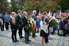 [FOTO] JM Rektor PRz na obchodach utworzenia Polskiego Państwa Podziemnego i Szarych Szeregów