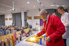 Pokazy chemiczne Koła Naukowego ESPRIT,