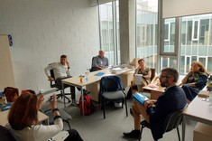 Uczestnicy seminarium Aviation English,